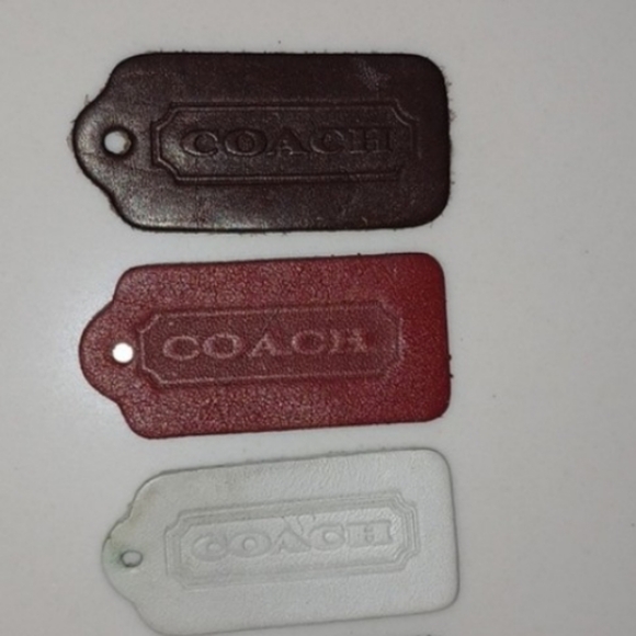 3 vintage coach one sided hangtags - Picture 3 of 14